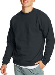 Hanes Men's Ecosmart Fleece Sweatshirt,  Cotton-blend Pullover,  Crewnec